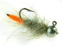 Micro Jig 1g #8 - Caddisfly Orange