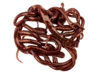 Hareline Mini Squiggle Worms - Worm Brown