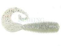 Soft baits Lunker City Monkey Grub 10cm - #132 Ice Shad