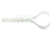 Soft Baits Mustad AJI Worm Chiki-Chiki 1.7" 4.3cm - Clear Silver Glitter