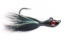 Lure Mustad Big Eye Bucktail Jig 7g  1/4oz - Black