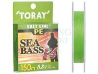 Braided Line Toray Salt Line Sea Bass F4 150m #1.0
