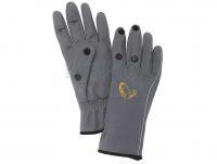 Rękawice Savage Gear Softshell Glove Grey - XL
