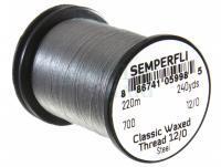 Nić Semperfli Classic Waxed Thread 12/0 240 Yards - Steel
