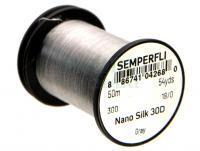 Nić Semperfli Nano Silk Ultra 30D 18/0 50m 54yds - Gray