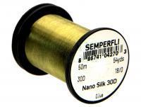 Nić Semperfli Nano Silk Ultra 30D 18/0 50m 54yds - Olive