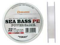 Plecionka Toray Sea Bass PE Power Game 8 Braided Natural 150m 12lb #0.6