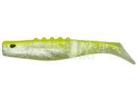 Soft baits Dragon Phantail 10cm PEARL/YELLOW - silver glitter