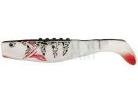 Soft baits Dragon Phantail Print 8.5cm WHITE/BLACK - red/black-red print