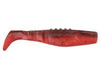 Soft baits Dragon Phantail Pro 12,5cm - Fluo Red/Motor Oil | Black Glitter