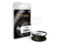 Braided line Delphin Hookline Fortress - Black-Green 25lbs 20m