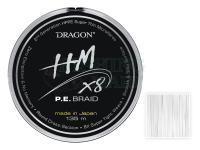 Braided line Dragon HM X8 P.E. Braid White 135m 0.06mm