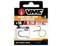 Przypon VMC Fluorocarbon Method Feeder Bait Band Rig 7016 | 15cm | 8pcs | #14 | 0.20mm