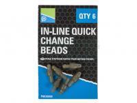 Preston In-Line Quick Change Beads 6pcs