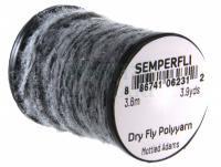 Semperfli Dry Fly Polyyarn 3.6m 3.9yds - Mottled Adams