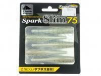 Soft bait AquaWave Spark Slim 75 mm - S44