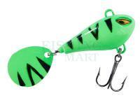 Lure Balzer Colonel Spin Buddy Evil Eye Plastic Body 6g 35mm - Green Fire Tiger