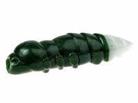 Soft bait FishUp Pupa Cheese Trout Series 1.2 inch | 32mm - 140 Dark Olive / White