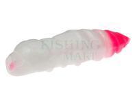Soft bait FishUp Pupa Cheese Trout Series 1.5 inch | 38mm - 132 White / Bubble Gum