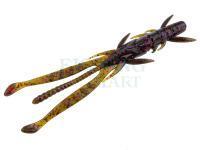 Soft Bait FishUp Shrimp 3.6 inch | 89 mm - 050 Green Pumpkin Brown / Red & Purple