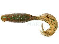 Keitech Soft Bait Flapper Grub 4 inch - LT Pumpkin Green FLK