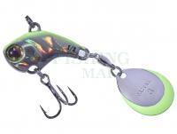 Spinning Tail Lure Illex Deracoup 3/4oz 32mm 21g - Silver Chartreuse Back