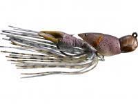 Lure Live Target Hollow Body Craw Jig 4.5cm 14g - Grey/Brown
