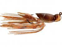 Lure Live Target Hollow Body Craw Jig 4.5cm 14g - Natural/Brown