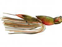 Lure Live Target Hollow Body Craw Jig 4.5cm 14g - Olive/Orange