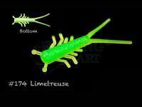 Soft Bait Lunker City Hellgie 1.5 inch - #174 Limetreuse