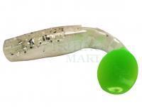 Soft bait Manns Predator 3 UV 80mm - Salt & Pepper