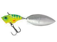 Spinning Tail Lure Molix Trago Spin Tail Willow 7g 2.4cm | 1/4 oz 1 in - 469 Blue Back Tiger UV