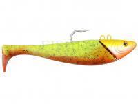 Sea Lure Spro Salty Beast Mega Jig Shad 24cm 470g - Orange/Chartreuse