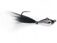 Lure Mustad Big Eye Bucktail Jig 3.5g 1/8oz - Black-Silver