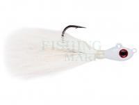 Lure Mustad Big Eye Bucktail Jig 3.5g 1/8oz - White