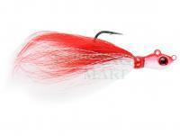 Przynęta Mustad Big Eye Bucktail Jig 7g  1/4oz - Red-White