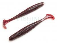 Soft bait Noike Smokin Swimmer 3 inch 76 mm - 103 Dark Red