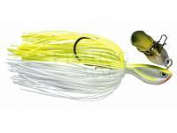 Lure Rapala Rap-V Pike Bladed Jig 10cm 28g - Silver Fluorescent Chartreuse