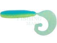 Soft Bait Reins Fat G-Tail Grub 3 inch - L14 Ice Chartreuse Ⅱ