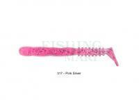 Soft Bait Reins Rockvibe Shad 3.5 inch - 317 Pink Silver