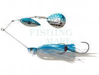 Lure Savage Gear Da’Bush Spinnerbait 14cm 21g Sinking - Blue Silver