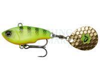 Przynęta Savage Gear Fat Tail Spin 6.5cm 16g - Firetiger Fluo