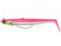 Soft bait Savage Gear Sandeel V2 Weedless 11.5cm 22g 2+1pcs - Pink Pearl Silver
