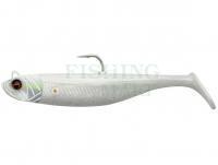 Soft bait SG Savage Minnow 12.5cm 35g - White Pearl Silver 2+1pcs