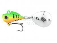 Lure Spro FreeStyle Scouta Jig Spinner 10g - UV Fire Tiger