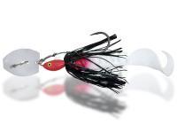 Catfish lure Black Cat Cat Chatter 30g - red head