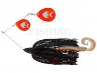 Spinnerbait Westin MonsterVibe Colorado Blades 65g - Black Mamba