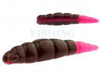 Soft bait Yochu Cheese Trout Series 1.7 inch | 43mm - 139 Earthworm / Hot Pink
