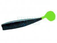 Soft lures Lunker City Shaker 3,25" - #184 Black/Blue Chart Tail