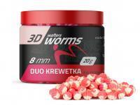 Przynęty Match Pro Top Worms Wafters 3D Duo 8mm - Krewetka